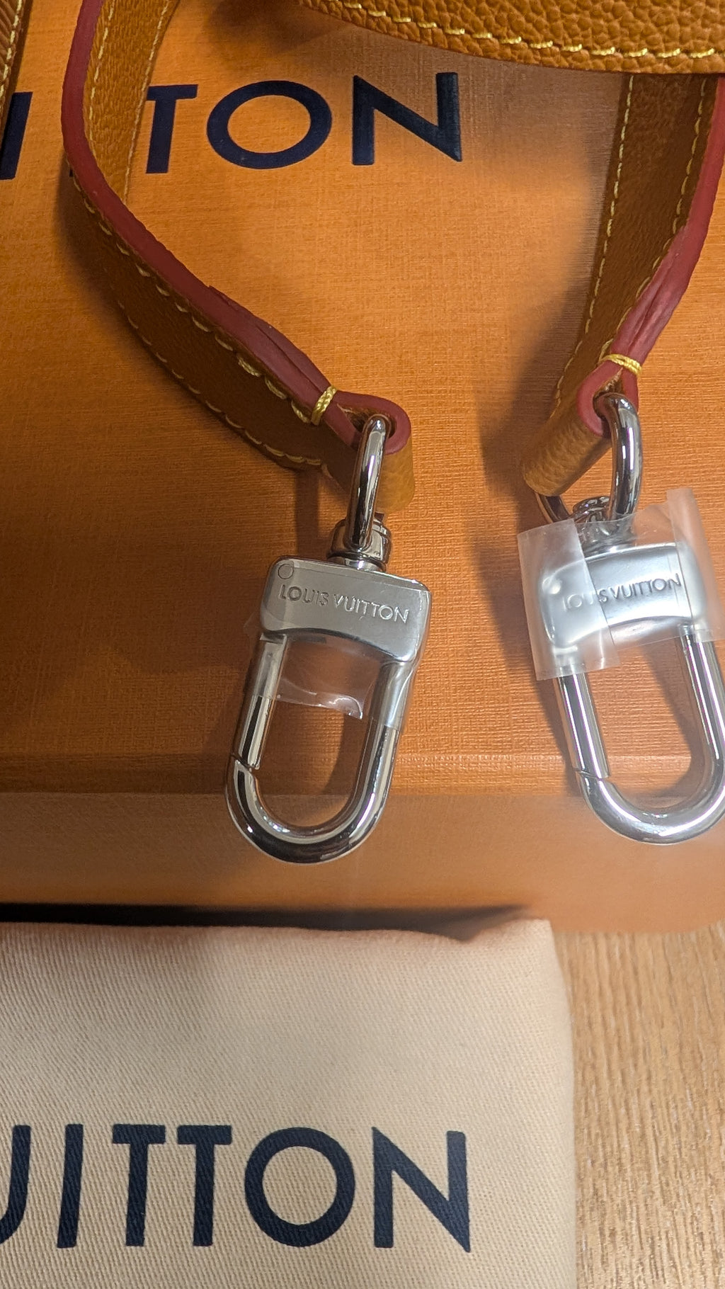 strap Pre-Owned Louis Vuitton Marelle Shoulder & Crossbody Bag – Caramel Epi Leather